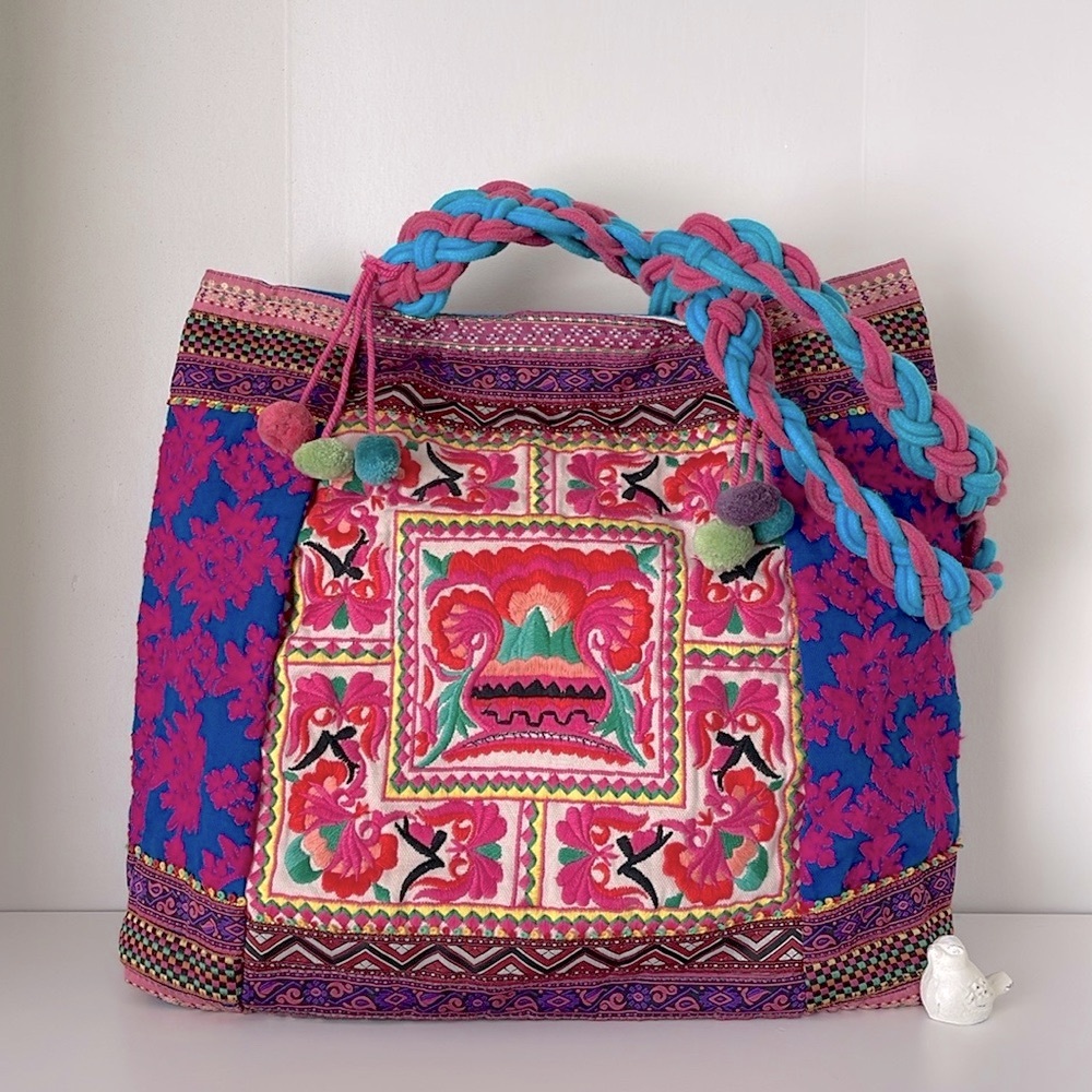 CHIC 100% Cotton Tapestry Tote Bag Made In India